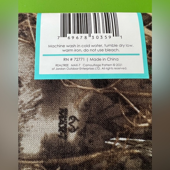 FAT QUARTER camo MAX 7 REALTREE fabric cotton print HUNTING outdoors duck hunt - Picture 3 of 7